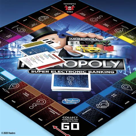 Hasbro Gaming Monopoly Super Electronic Banking Board .